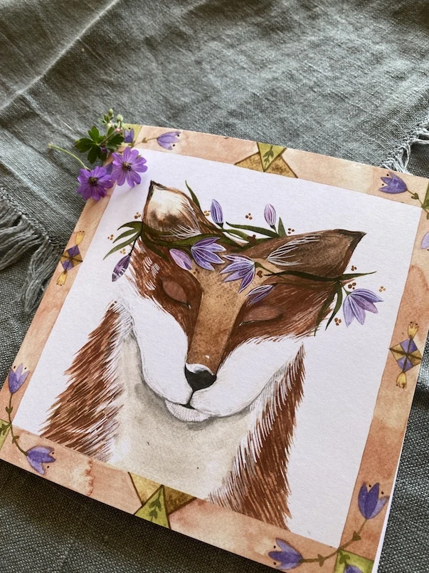 Blahopřání Liška