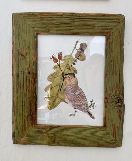 Podzimní radost, originál obraz v rámu